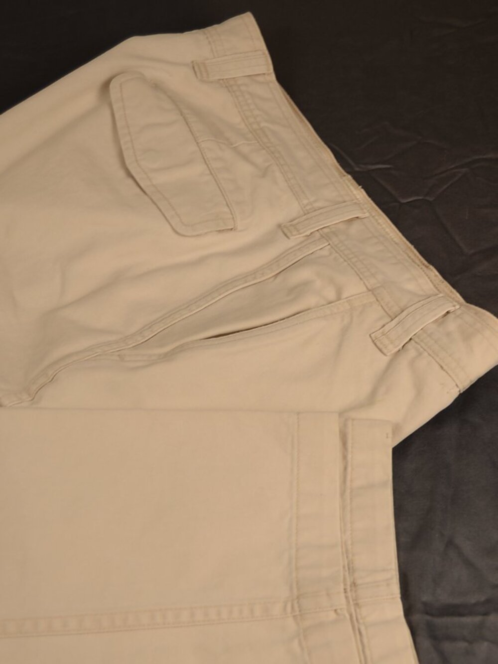Polo Jeans Co Ralph Lauren Military Cargo Pants -- Beige -- 38/40x31